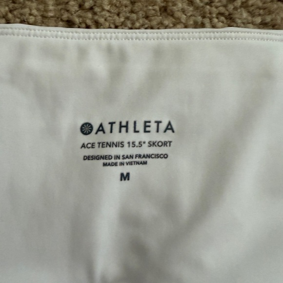 Athleta White Mini Skirt - Picture 8 of 9